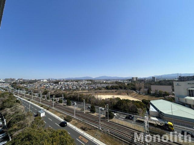 光明池駅前２号棟の展望