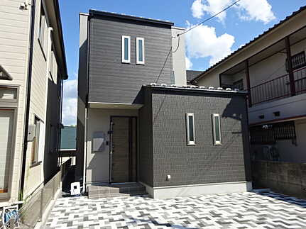 広島市南区堀越3丁目　新築一戸建ての外観