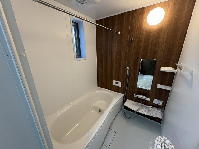 広島市南区堀越3丁目　新築一戸建ての浴室