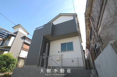 【外観】 | 座間市立野台2丁目　新築戸建て　全１棟【仲介手数料無料】 | 建物完成しました！！内見可能です♪