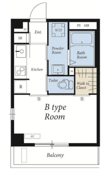 リブリ・ベレッツァの間取り