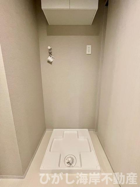 ライオンズマンション茅ヶ崎中央公園のランドリースペース|新規リフォーム完了！　洗濯機置場