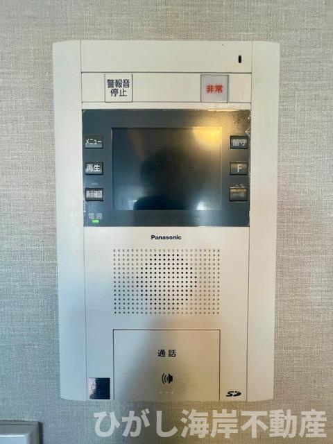 ライオンズマンション茅ヶ崎中央公園のセキュリティ|TVモニター付きインターフォン