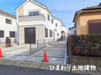 【間取り】 | 厚木市妻田北3丁目  1号棟 5期 | 都市ガス　網戸標準仕様　シャッター2箇所付　二部屋から行き来できる南向きバルコニー　食洗器・浄水器　浴室乾燥機+窓・浴室TV　全居室収納