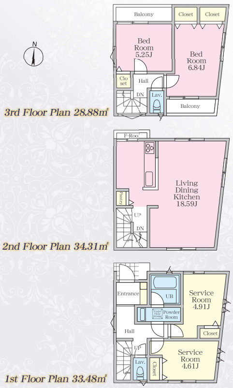 茅ヶ崎市円蔵2丁目　新築戸建　全4棟2号棟の外観
