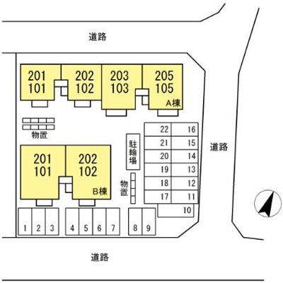 【区画図】 | Harvest A