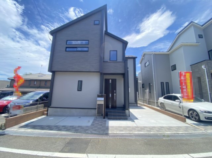 祝　成約済み　八王子市　富士見町　新築戸建ての外観|～仲介手数料無料☆八王子ひなた不動産～　八王子市富士見町　新築戸建て