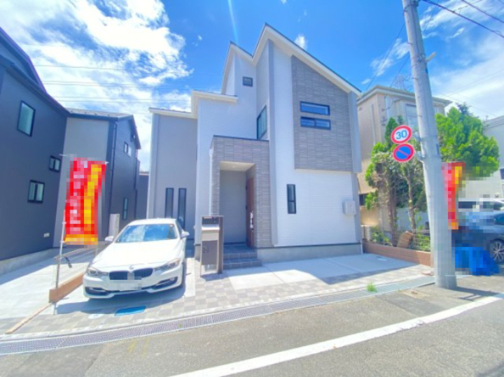 祝　成約済み　八王子市　富士見町　新築戸建ての外観|～仲介手数料無料☆八王子ひなた不動産～　八王子市富士見町　新築戸建て