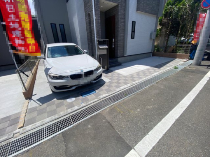 祝　成約済み　八王子市　富士見町　新築戸建ての駐車場|～仲介手数料無料☆八王子ひなた不動産～　八王子市富士見町　新築戸建て