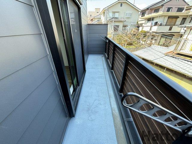 グロワール池田のバルコニー