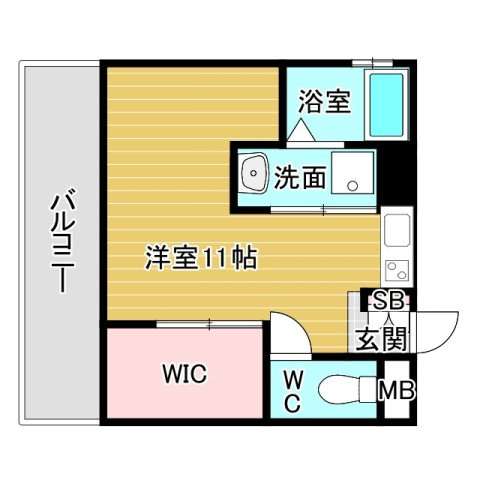 グロワール池田の間取り