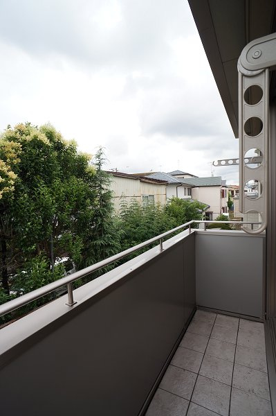 ヴィルドミールカメリアのバルコニー|南向きのバルコニーは日当たり良好♪