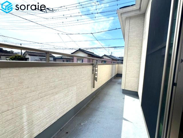 川越市的場　中古戸建のバルコニー