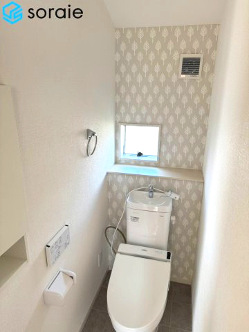 川越市的場　中古戸建のトイレ