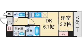 【間取り】 | ルネフラッツ浄心 | 略図の為、現状優先