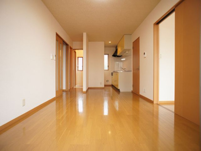 【居間・リビング】 | プロバンスM村井 | オープンキッチン！照明器具付きです♪