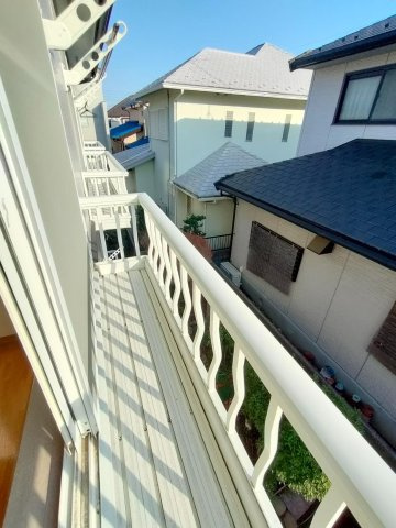 エステートピア高野のバルコニー