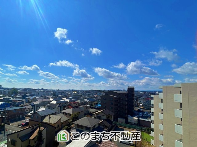 宇都宮プラザD棟　の展望|バルコニーからの眺めです！
