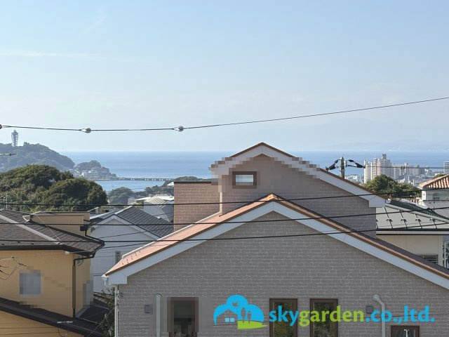 鎌倉市七里ガ浜２丁目２期　新築戸建　全1棟1号棟の展望|江の島の花火大会が楽しみです
