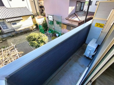 【バルコニー】 | グレイス岩槻 | 陽当たり良好なバルコニーです