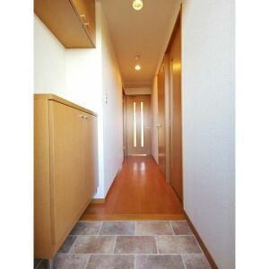 レージュ竜泉の玄関