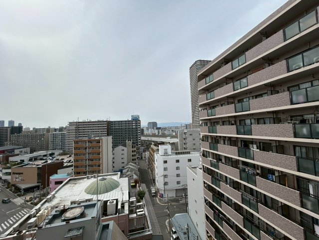 プレサンス阿波座駅前の展望