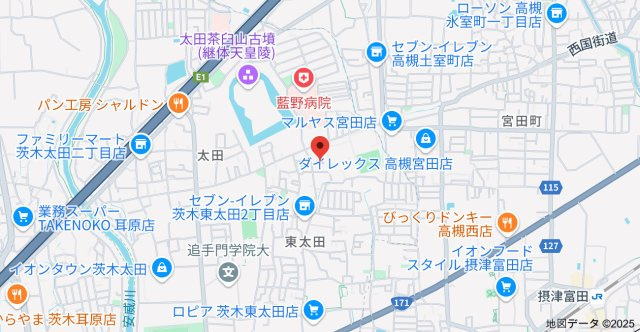 アップルハウスの地図