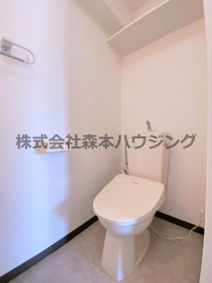 【トイレ】 | 　セイナ古川橋 | 落ち着いた色調のトイレです