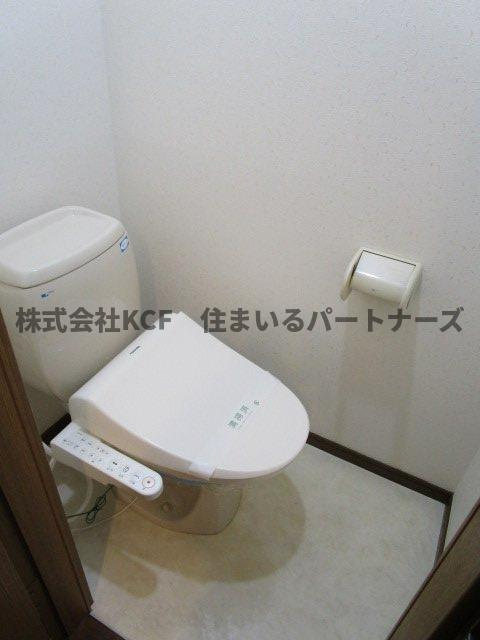OCTOHOUSEのトイレ|ゆったりとした空間のトイレです