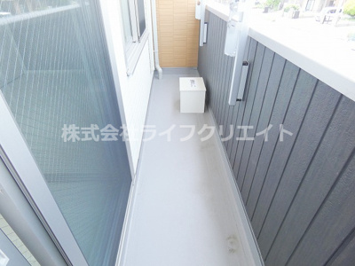 【バルコニー】 | Dフラット東平山　B棟 | ※B棟2号室タイプ