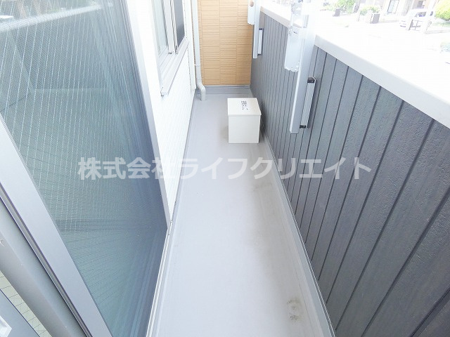 【バルコニー】 | Dフラット東平山　B棟 | ※B棟2号室タイプ