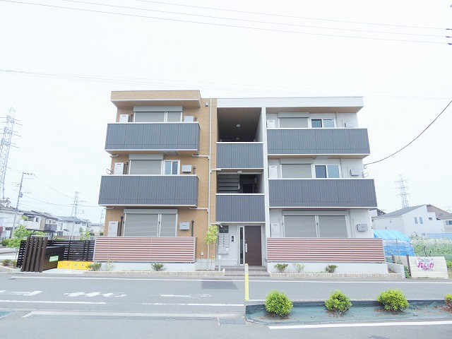 Dフラット東平山　B棟の外観