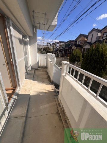 第一山田ビルのバルコニー