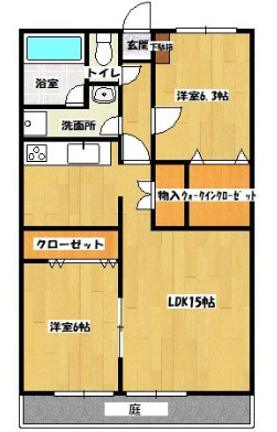 ロックベアーヒルズⅢの間取り