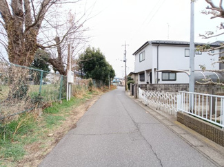 【前面道路含む現地写真】 | 四街道市大日　土地　四街道駅