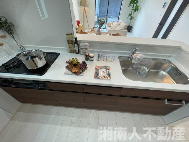 ★ファミリーにおすすめ！　茅ヶ崎市高田４丁目　新築戸建てのキッチン|使いやすいキッチンです