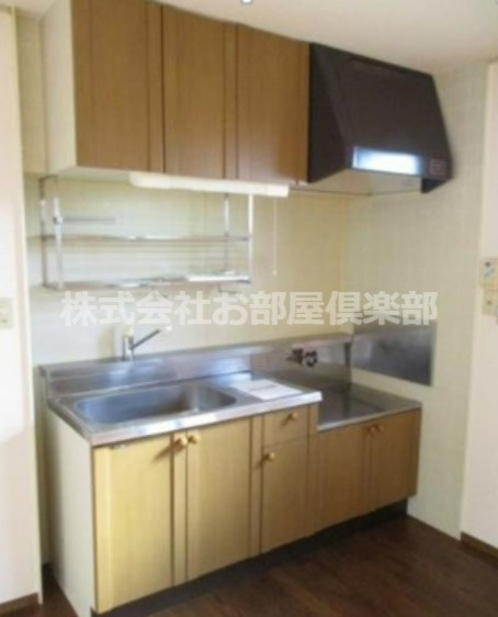 セジュール クレスト B棟のキッチン|きれいなキッチンです