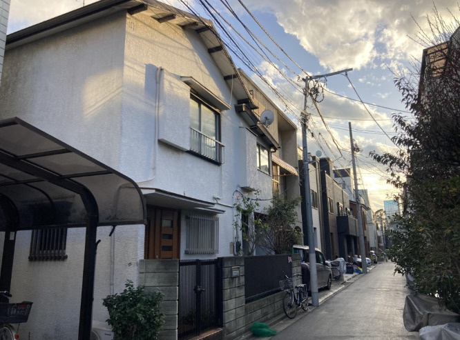 江東区越中島２丁目の売地の外観