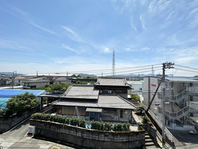 イーリスハイツA・B・C・D棟の展望