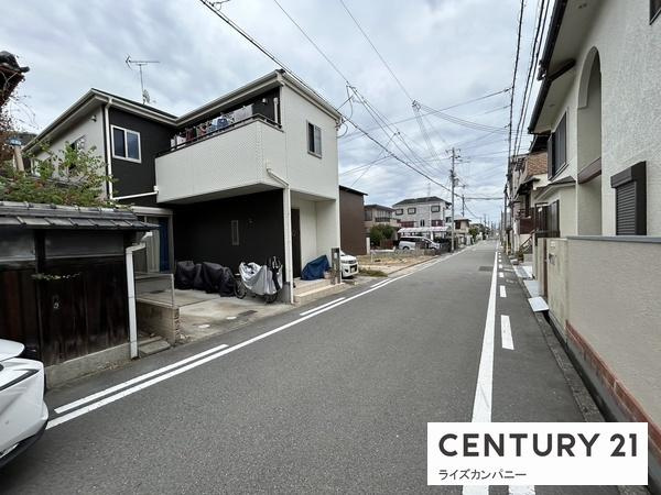 【前面道路含む現地写真】 | 堺市西区浜寺元町3丁　新築戸建