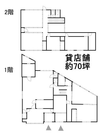 【間取り】 | 上諏訪末広貸店舗