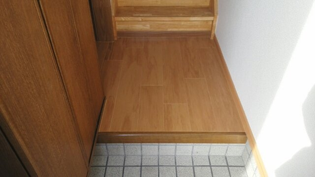 フォンテーヌＳ　Ⅱの玄関