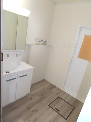 【独立洗面台】 | 網走市海岸町中古住宅