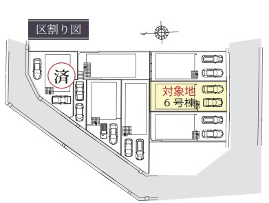【区画図】 | Terrechez京都市伏見区桃山町正宗１期 | 区画図