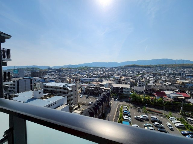 【成約済】グランマークシティ東向日駅前の展望|南西に向けた景観です！