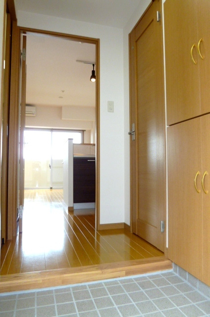 レジデンス東櫛原【10,000円キャッシュバック対象物件】の玄関|落ち着いた玄関です