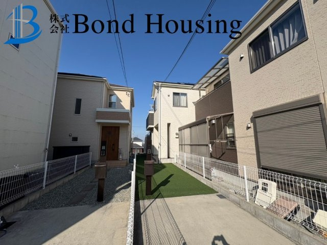 駐車スペース2台可　小中学校近くで通学安心　大津和2丁目