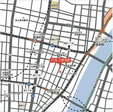 【地図】 | ＴＣＲＥ上野浅草