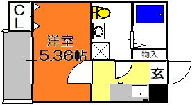 【間取り】 | ブライト近大前