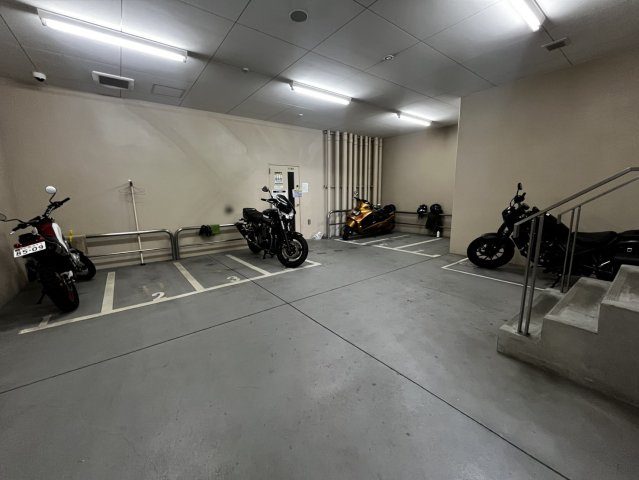 マークスシティザ大江の駐輪場|バイク置き場